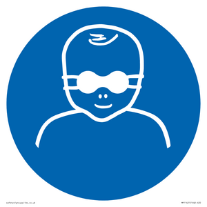 Mandatory: Protect infants eyes with opaque eye protection